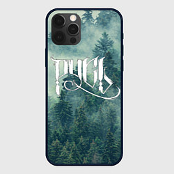 Чехол для iPhone 12 Pro Max Русь - славянский лес, цвет: 3D-черный