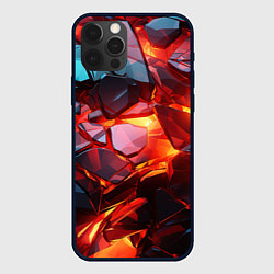 Чехол iPhone 12 Pro Max Абстрактные камни из плит