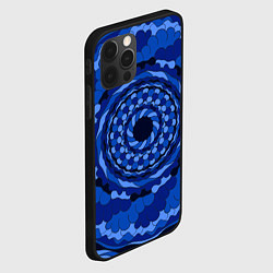 Чехол для iPhone 12 Pro Max Витраж: морская пучина, цвет: 3D-черный — фото 2