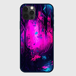 Чехол для iPhone 12 Pro Max Эфемерный камуфляж, цвет: 3D-черный