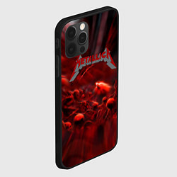 Чехол для iPhone 12 Pro Max Metallica alboom band, цвет: 3D-черный — фото 2