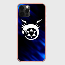 Чехол для iPhone 12 Pro Max Fullmetal Alchemist soul, цвет: 3D-светло-розовый