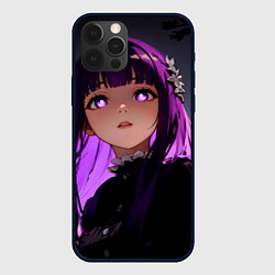 Чехол для iPhone 12 Pro Max Ферн: Темное освещенеие, цвет: 3D-черный