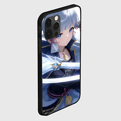 Чехол для iPhone 12 Pro Max Genshin Impact Ayaka Камисато, цвет: 3D-черный — фото 2