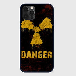 Чехол для iPhone 12 Pro Max Опасный человек радиация, цвет: 3D-черный