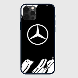 Чехол для iPhone 12 Pro Max Mercedes benz краски спорт, цвет: 3D-черный