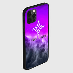 Чехол для iPhone 12 Pro Max Black desert mmorpg steel abstraction, цвет: 3D-черный — фото 2