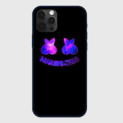 Чехол для iPhone 12 Pro Max Маршмелло клубная музыка, цвет: 3D-черный