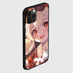 Чехол для iPhone 12 Pro Max Genshin Impact Klee cute happy, цвет: 3D-черный — фото 2