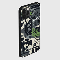 Чехол для iPhone 12 Pro Max Counter Strike go - pattern, цвет: 3D-черный — фото 2