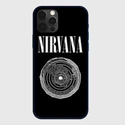 Чехол для iPhone 12 Pro Max Nirvana Inferno, цвет: 3D-черный