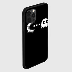 Чехол для iPhone 12 Pro Max Spac-man, цвет: 3D-черный — фото 2