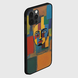 Чехол для iPhone 12 Pro Max В поисках лица, цвет: 3D-черный — фото 2
