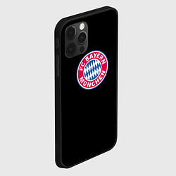 Чехол для iPhone 12 Pro Max Бавария фк клуб, цвет: 3D-черный — фото 2