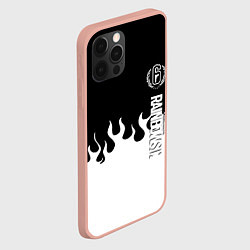 Чехол для iPhone 12 Pro Max Tom Clancy raimbow six fire, цвет: 3D-светло-розовый — фото 2