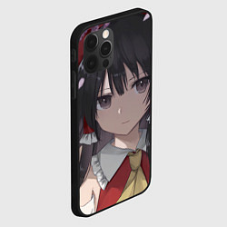 Чехол для iPhone 12 Pro Max Touhou Project Рейму Cute Сакура, цвет: 3D-черный — фото 2
