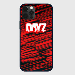 Чехол для iPhone 12 Pro Max Dayz текстура, цвет: 3D-черный