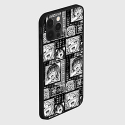 Чехол для iPhone 12 Pro Max Ahegao cartoon, цвет: 3D-черный — фото 2