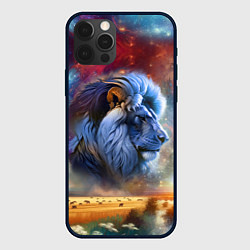 Чехол для iPhone 12 Pro Max Небесный лев, цвет: 3D-черный