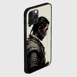 Чехол для iPhone 12 Pro Max Самурай - Ghost of Thusima, цвет: 3D-черный — фото 2