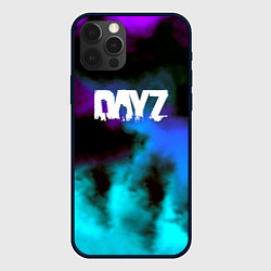 Чехол для iPhone 12 Pro Max Dayz неоновый космос, цвет: 3D-черный