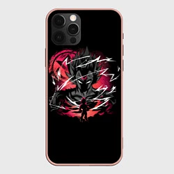 Чехол для iPhone 12 Pro Max Dragon Ball - Vegeta, цвет: 3D-светло-розовый