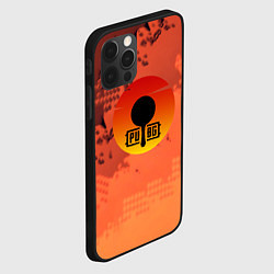 Чехол для iPhone 12 Pro Max PUBG game orange, цвет: 3D-черный — фото 2