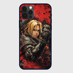 Чехол для iPhone 12 Pro Max Edward Elric - Fullmetal Alchemist, цвет: 3D-черный