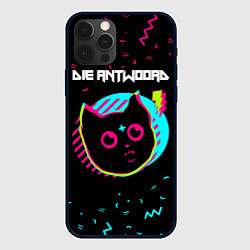 Чехол для iPhone 12 Pro Max Die Antwoord - rock star cat, цвет: 3D-черный