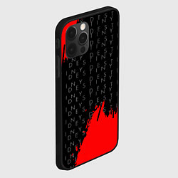 Чехол для iPhone 12 Pro Max Дестини паттерн шутер краски, цвет: 3D-черный — фото 2
