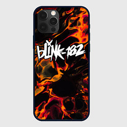 Чехол для iPhone 12 Pro Max Blink 182 red lava, цвет: 3D-черный