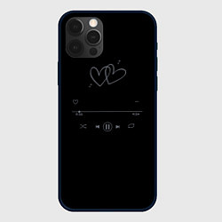 Чехол для iPhone 12 Pro Max Музыка любви, цвет: 3D-черный