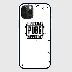 Чехол для iPhone 12 Pro Max Pubg текстура game, цвет: 3D-черный