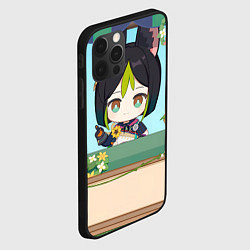 Чехол для iPhone 12 Pro Max Genshin Impact Тигнари, цвет: 3D-черный — фото 2