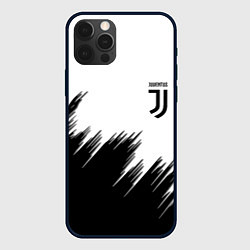 Чехол для iPhone 12 Pro Max Ювентус краски спорт, цвет: 3D-черный