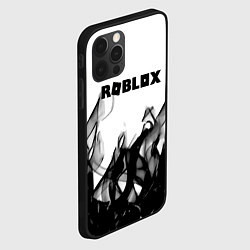 Чехол для iPhone 12 Pro Max Roblox flame текстура, цвет: 3D-черный — фото 2