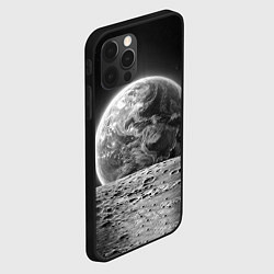 Чехол для iPhone 12 Pro Max Вид Земли со спутника, цвет: 3D-черный — фото 2