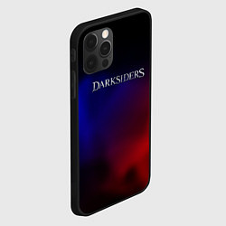 Чехол для iPhone 12 Pro Max Darksiders gradient, цвет: 3D-черный — фото 2