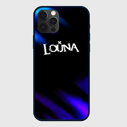 Чехол для iPhone 12 Pro Max Louna neon bend, цвет: 3D-черный