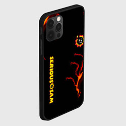 Чехол для iPhone 12 Pro Max Serious Sam game storm, цвет: 3D-черный — фото 2