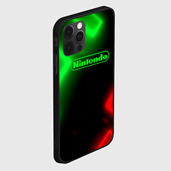 Чехол для iPhone 12 Pro Max Nintendo игровой мир, цвет: 3D-черный — фото 2