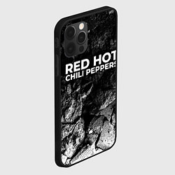 Чехол для iPhone 12 Pro Max Red Hot Chili Peppers black graphite, цвет: 3D-черный — фото 2