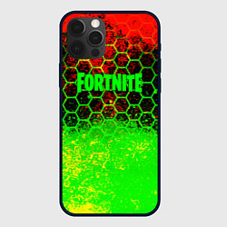 Чехол для iPhone 12 Pro Max Fortnite epic game броня, цвет: 3D-черный