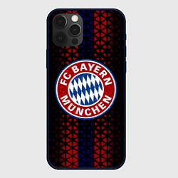 Чехол для iPhone 12 Pro Max Футбольный клуб Бавария, цвет: 3D-черный