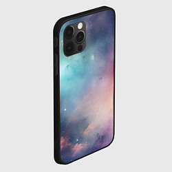 Чехол для iPhone 12 Pro Max Нежный космос, цвет: 3D-черный — фото 2