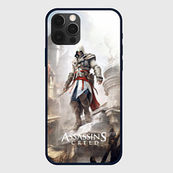 Чехол для iPhone 12 Pro Max Assassins creed town, цвет: 3D-черный