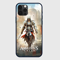 Чехол для iPhone 12 Pro Max Assassins creed poster game, цвет: 3D-черный