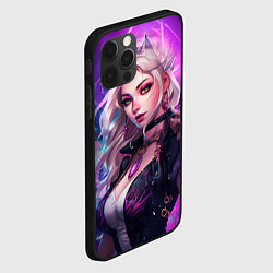 Чехол для iPhone 12 Pro Max League of Legends Kaisa Kda style, цвет: 3D-черный — фото 2