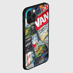 Чехол для iPhone 12 Pro Max Vanguard collage - ai art patchwork, цвет: 3D-черный — фото 2