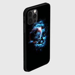Чехол для iPhone 12 Pro Max Неизведанная планета, цвет: 3D-черный — фото 2